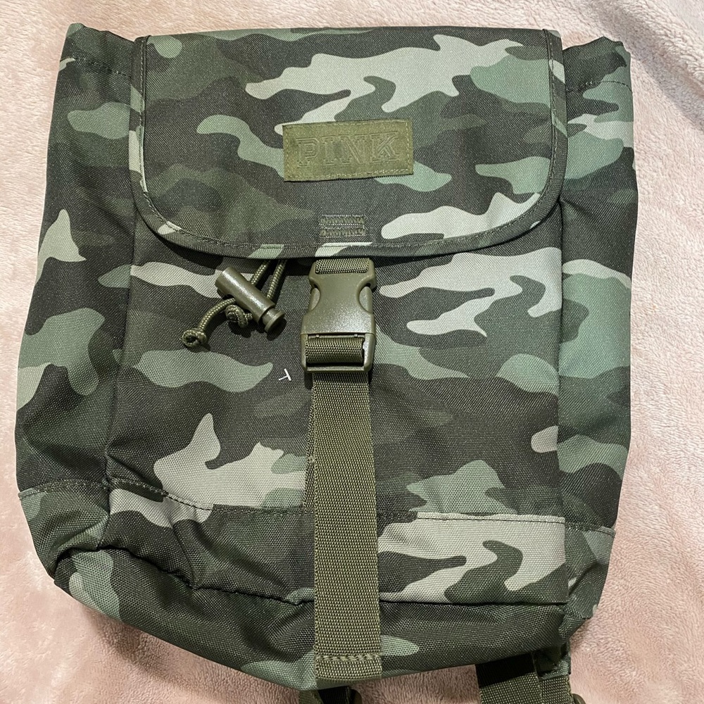 MINI PINK CAMO BACKPACK